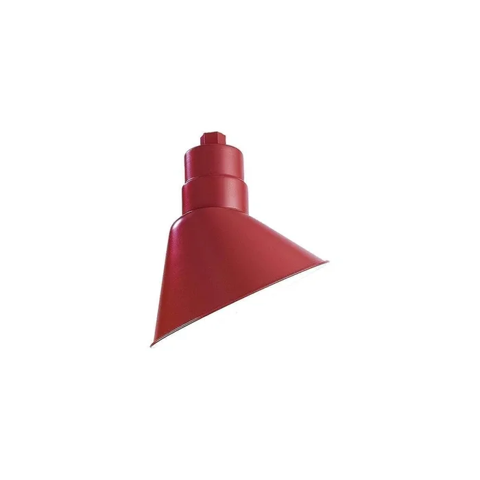 10” Satin Red Angle Shade