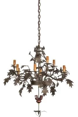 11 Light Chandelier Hardware002837