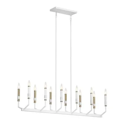 12 Light Linear Chandelier9623131