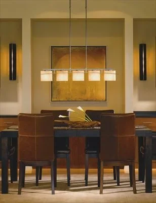 13-7525 Hubbardton Forge Arc Ellipse Five Light Adjustable Pendant