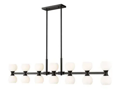 14 Light Linear Chandelier6217598