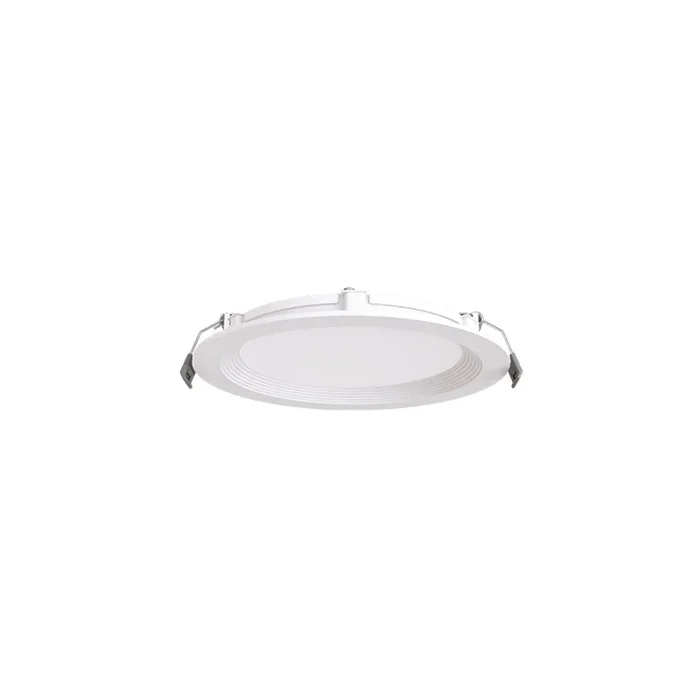 14 Watt 6 Inch LED Multifit Flat Round Recessed Downlight – 1000 Lumens – 27K/3K/35K/4K/5K Selectable CCT – 90 CRI – 120-277V