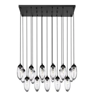 17 Light Linear Chandelier8622214