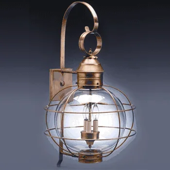 2851 Northeast Lantern Round Onion 3 Light Wall Sconce