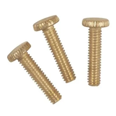 3 Knurled Head Steel Screws358171
