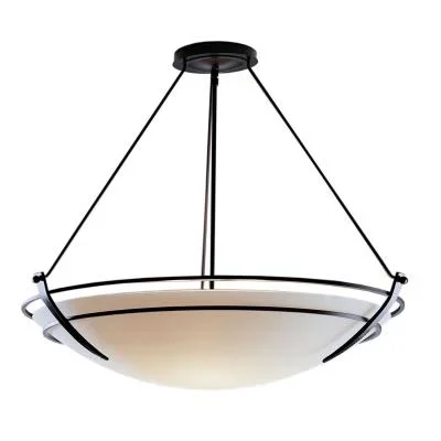 3 Lamps Cimmaron Vanity Light – Rubbed Bronze – Etched White Glass – 20in. Wide