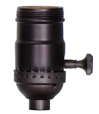 3-Way (2 Circuit) Turn Knob Socket With Removable Knob2223098