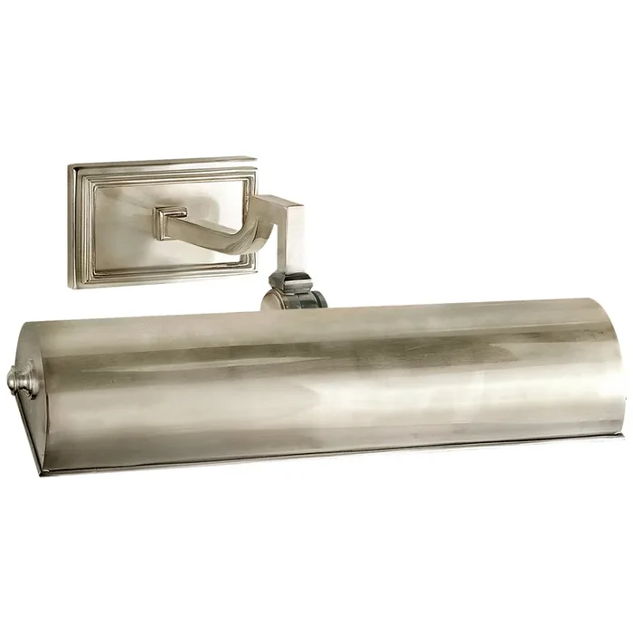 Alexa Hampton Dean 12″ Picture Light in Brushed Nickel Wall Light W13.5″ x H5″AH 2701BN