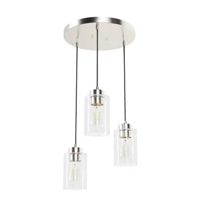 Allson Pendant – Matte Black – 16in. Diameter – E26 Medium Base