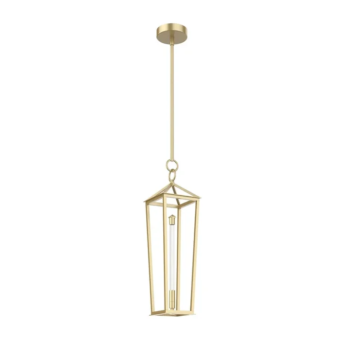 Alora Delphine LED 20 Inch Pendant Clear Glass