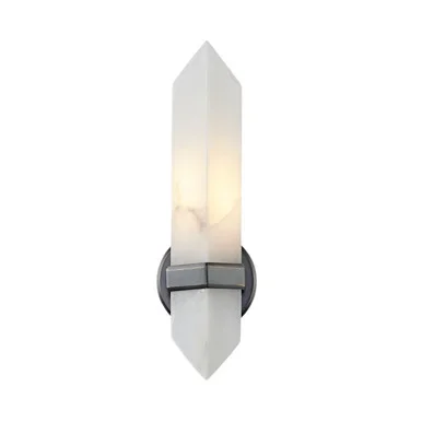 Alora Valencia One Light Vanity in Urban Bronze/Alabaster – WV334105UBAR