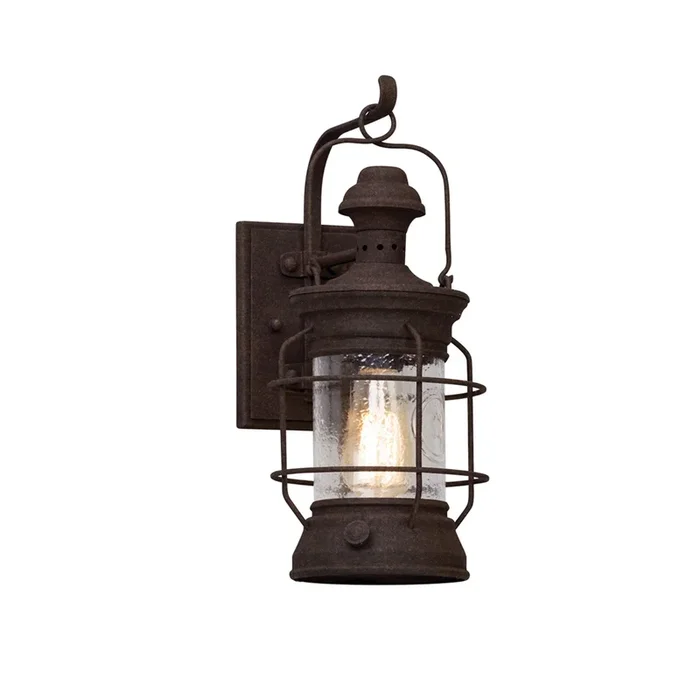Atkins Wall Sconce 1-Light Outdoor LED in Heritage Bronze 6.75L x 6.75W x 15.5HB5051-HBZ