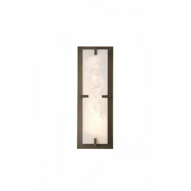 Avenue Lighting Sedona One Light Wall Sconce in Alabster / Aged Brass – HF2920-AB