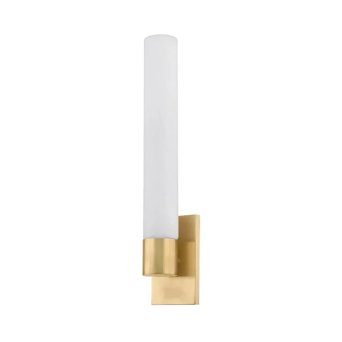 Balerma 1-Light Wall Sconce in Vintage Brass 4.75L x 4.75W x 23H494-02-VB