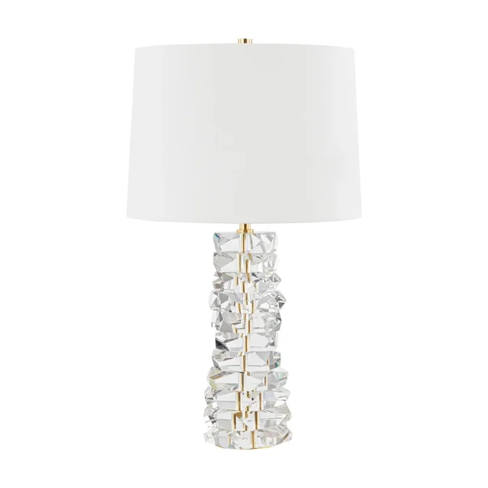 Bellarie 1-Light Table Lamp in Aged Brass 16.5L x 16.5W x 28.5HL5929-AGB