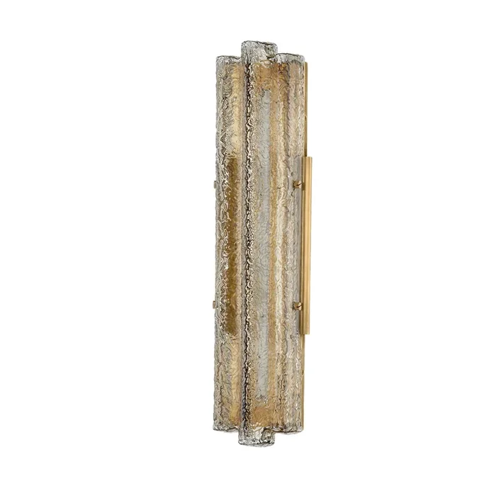 CARNELIAN 1-Light Wall Sconce in Vintage Brass 6.25L x 6.25W x 24H462-01-VB