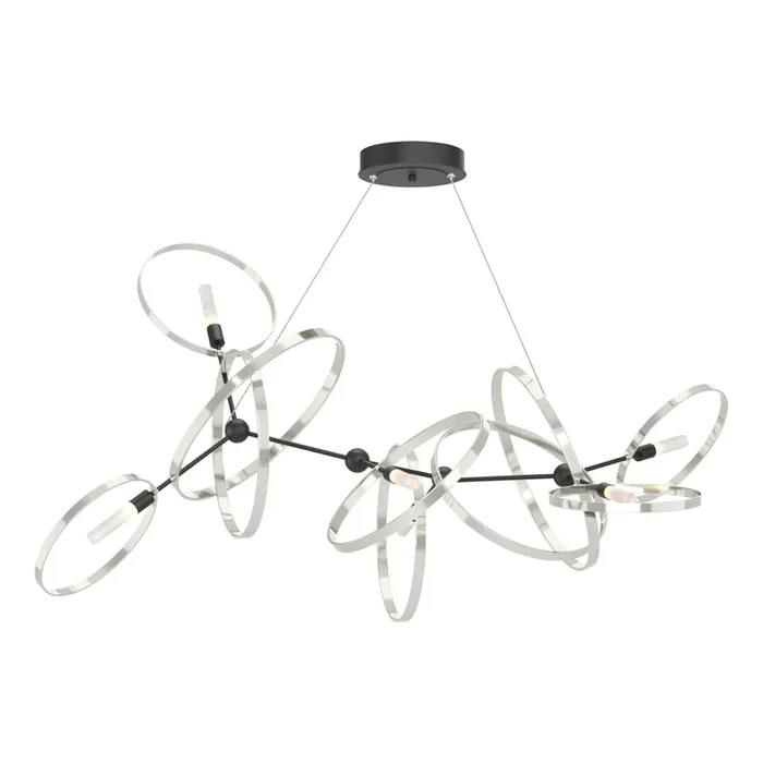 Celesse Pendant 6-Light Sterling Accent in Black138920-SKT-STND-10-85