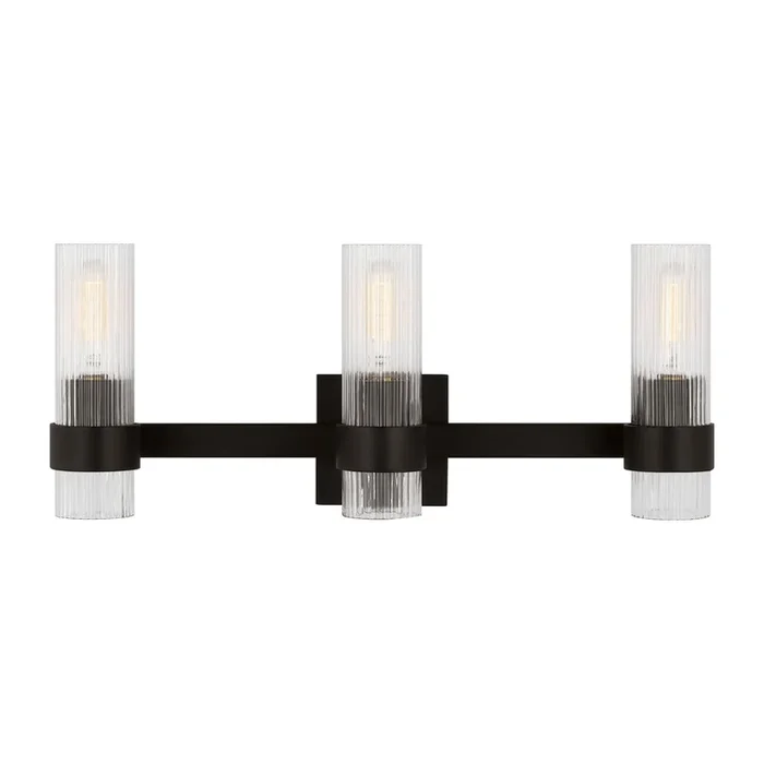 Chapman & Myers Geneva 3 – Light Vanity in Aged IronCV1023AI