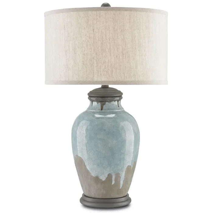 Chatswood Table Lamp – Blue-Green/Gray/Hiroshi Gray6000-0057
