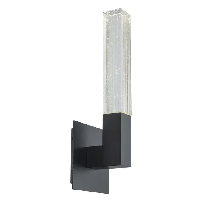 Cinema 15in LED Single Light Wall Sconce 3500K in BlackWS-30815-BK