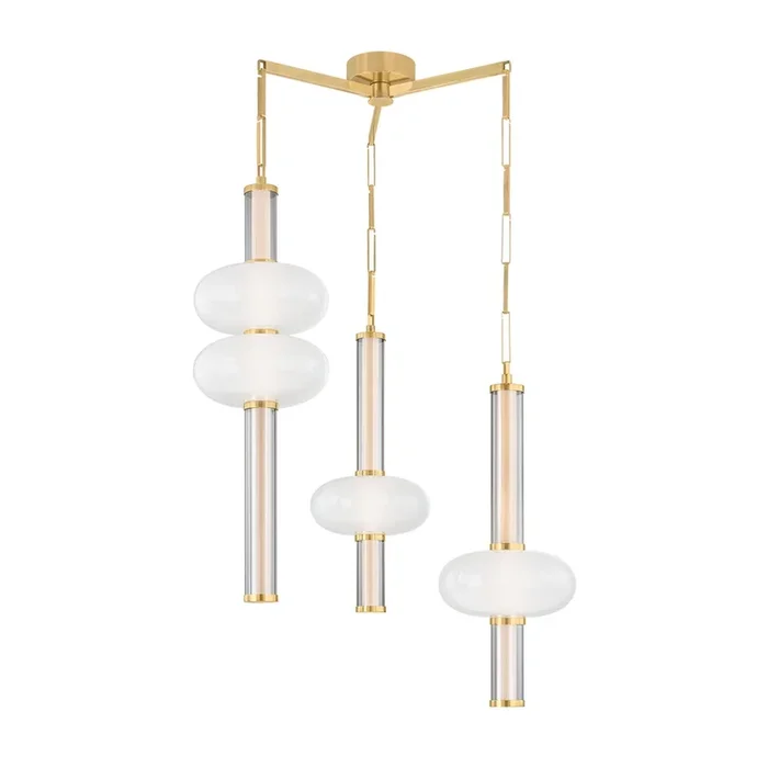 Corbin 3-Light Chandelier in Vintage Brass 36L x 36W x 36.75H482-37-VB