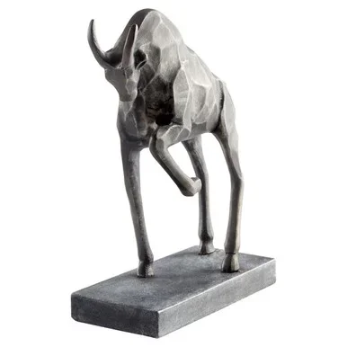 Cyan Torero Sculpture in Antique Pewter – 11506