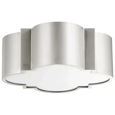 Cyan Two Light Ceiling Mount in Satin Nickel – 10061