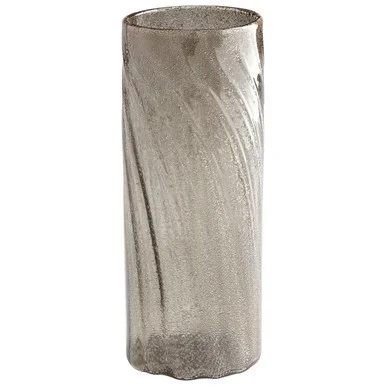 Cyan Vase in Almond Gold – 09475
