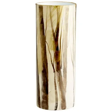 Cyan Vase in Black And White – 09877