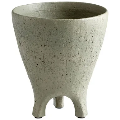 Cyan Vase in Gray – 11019