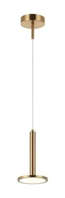 Edith Swivel Arm Wall Sconce – Matte Black and Vintage Brass – 1.18in Extension -E26 Medium Base