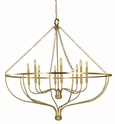 Eight Light Foyer Chandelier4323568