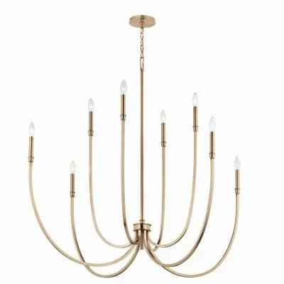 Eight Light Foyer Chandelier4816234