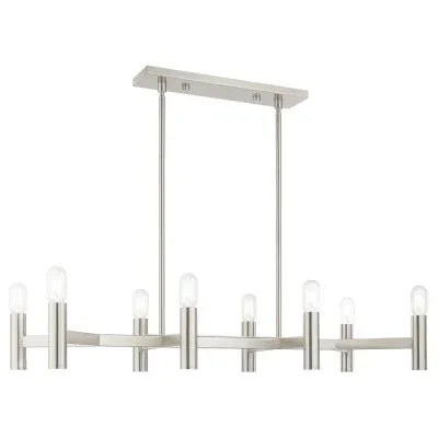 Eight Light Linear Chandelier166542