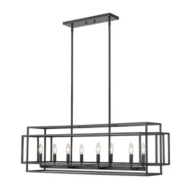 Eight Light Linear Chandelier6346845