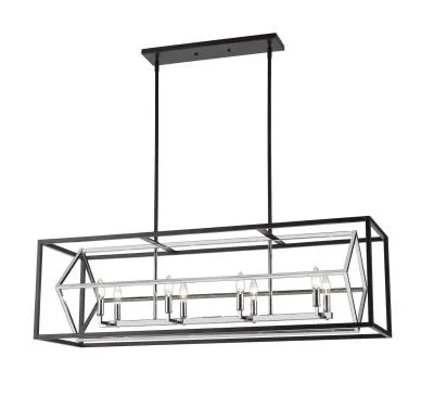 Eight Light Linear Chandelier760347