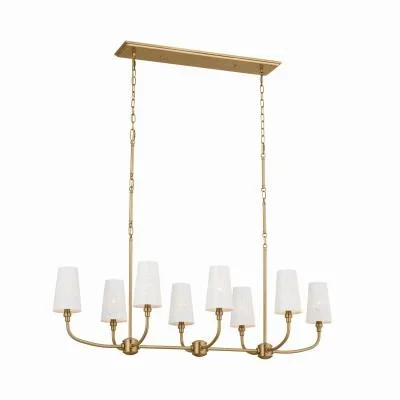 Eight Light Linear Chandelier9868501