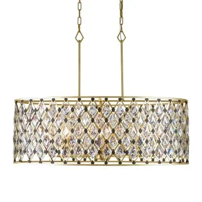Eight Light Linear Pendant8278136