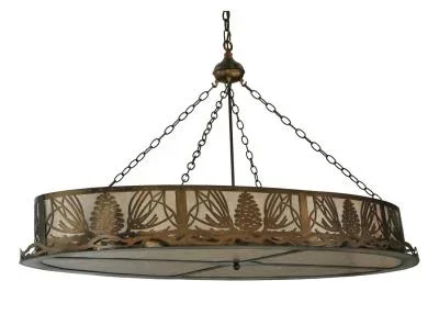 Eight Light Oblong Inverted Pendant263995