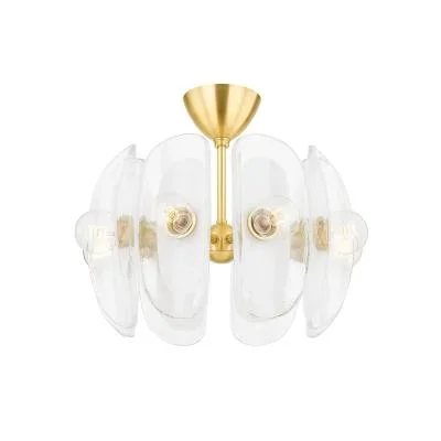 Eight Light Semi Flush Mount9091251
