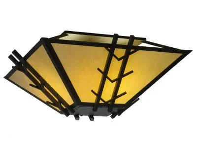 Eight Light Semi-Flushmount6363378