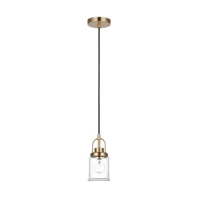 Ellis Outdoor Wall Sconce – Powder Coat Black – Clear Seeded Glass – 11in. Extension – E12 Candelabra Base