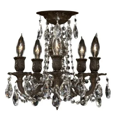 Five Light Flush Mount433591