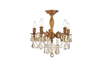 Five Light Flush Mount628318