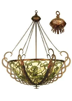 Five Light Inverted Pendant628190