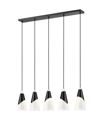 Five Light Linear Chandelier2302556