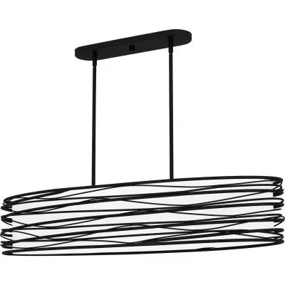 Five Light Linear Chandelier2325687