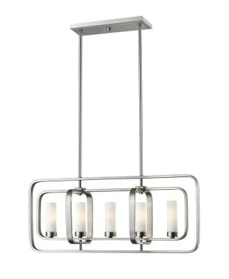 Five Light Linear Chandelier390251