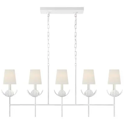 Five Light Linear Chandelier6487209