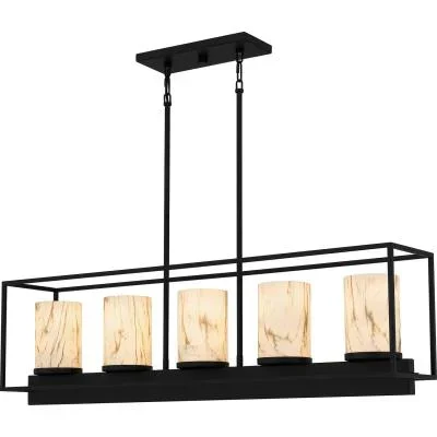 Five Light Linear Chandelier8082296